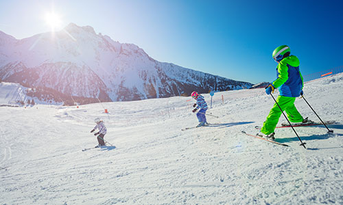 Skiing with Kids